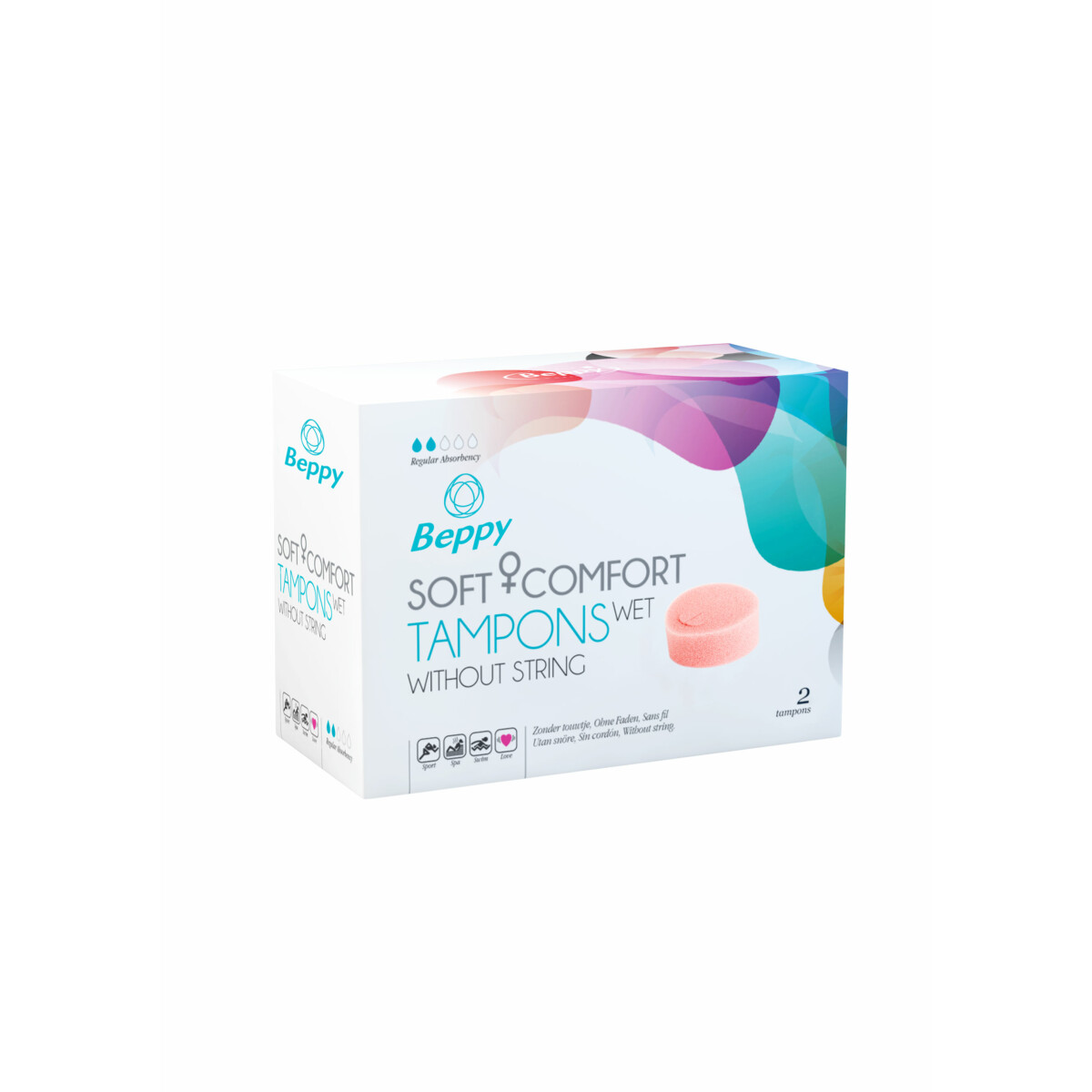 ASSORBENTI INTERNI BEPPY SOFT&COMFORT TAMPON WET 2PEZZI