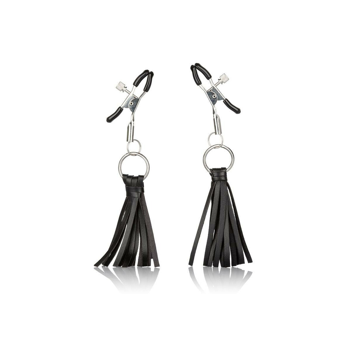 Playful Tassels Nipple Clamps Nero