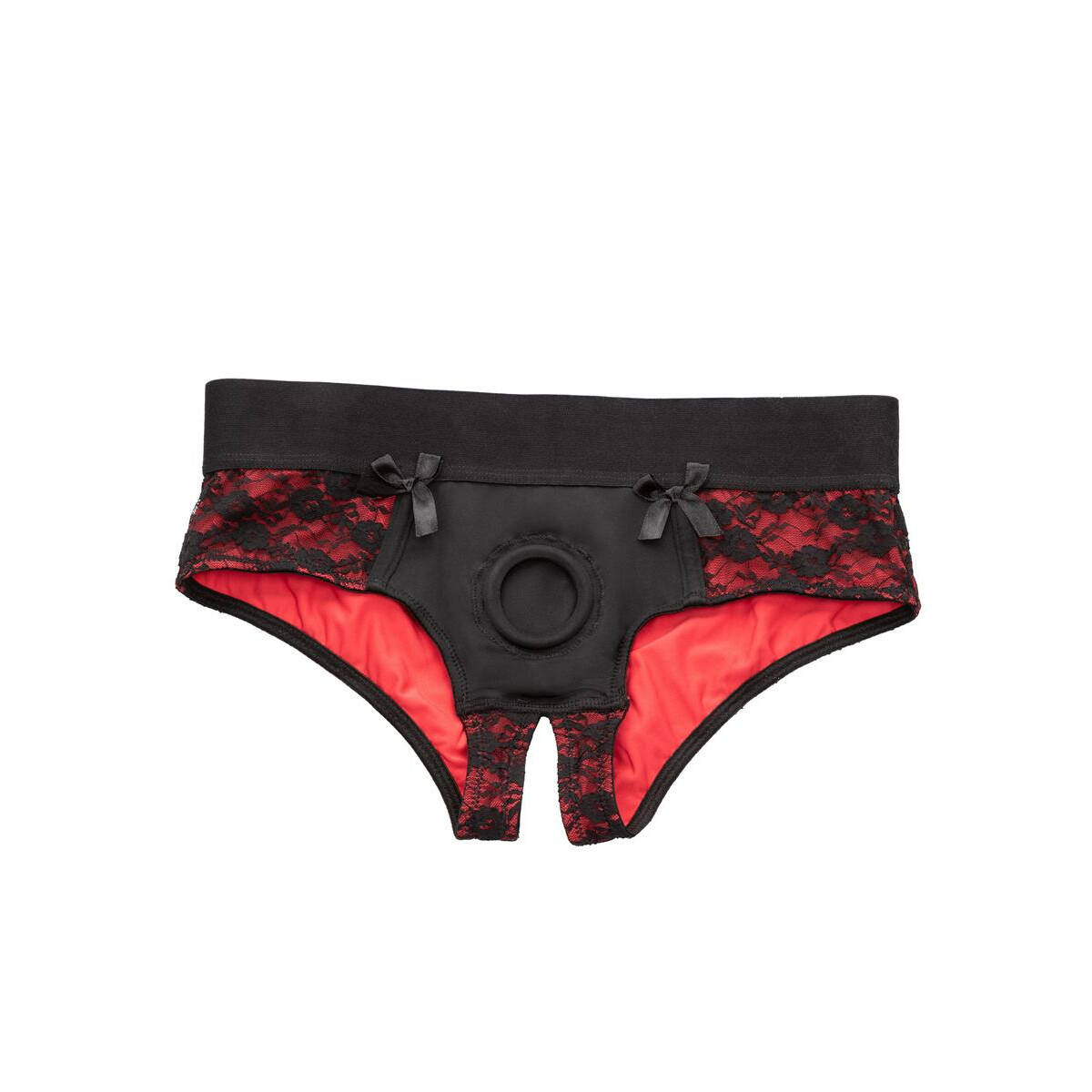 Scandal Crotchless Set S/M Nero