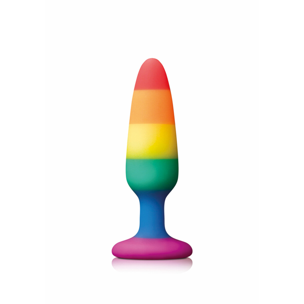 Pleasure Plug Rainbow Small MULTICOLOR