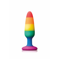 Pleasure plug anale Rainbow Small MULTICOLOR