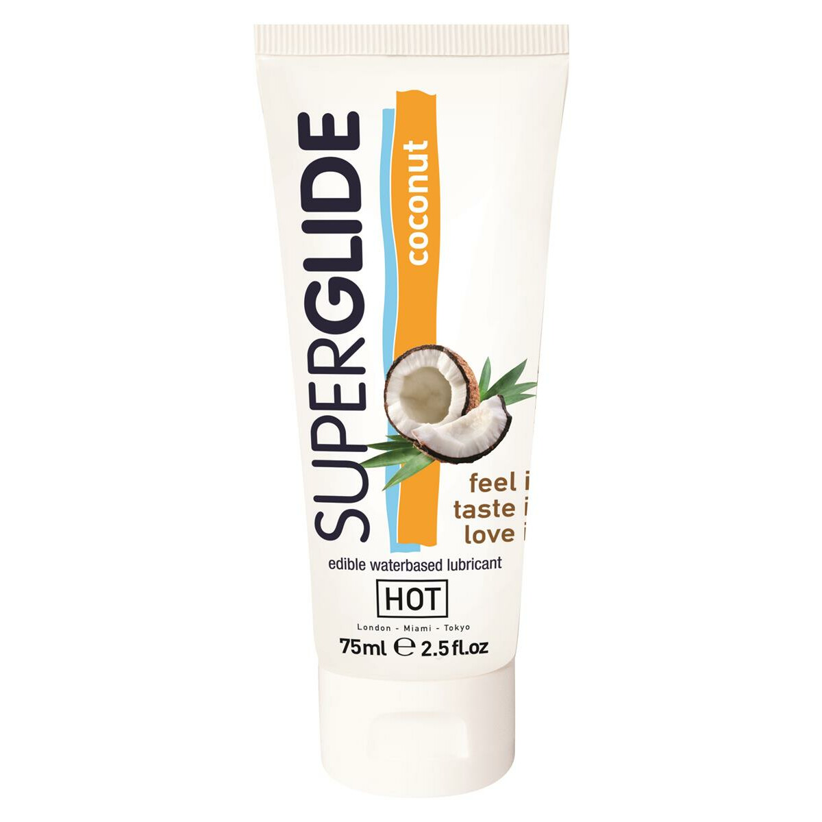 Edibles Superglide Lube 75ml Noce di cocco