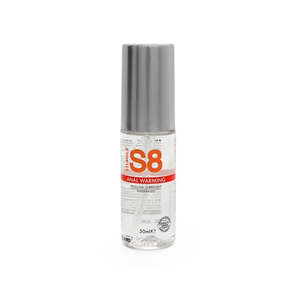 S8 WB Warming Anal Lube 50ml Riscaldante