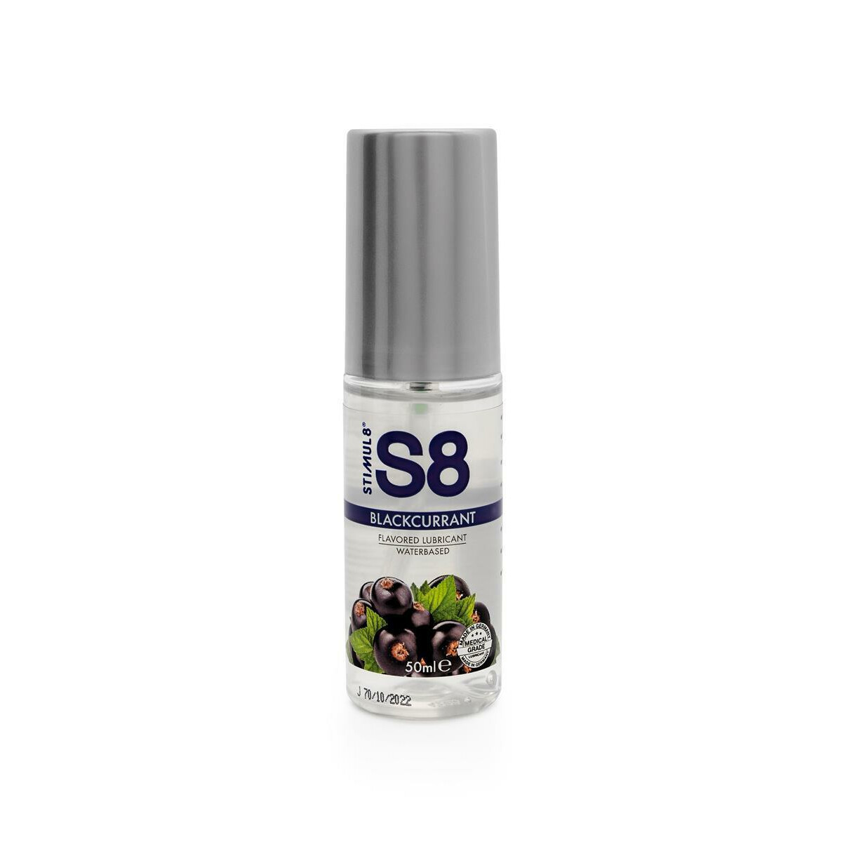 S8 WB Flavored Lube 50ml Ribes nero