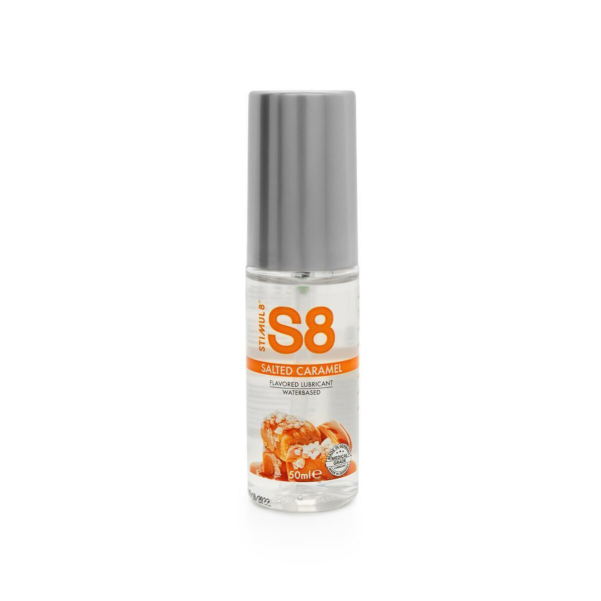 S8 WB Flavored Lube 50ml Caramello