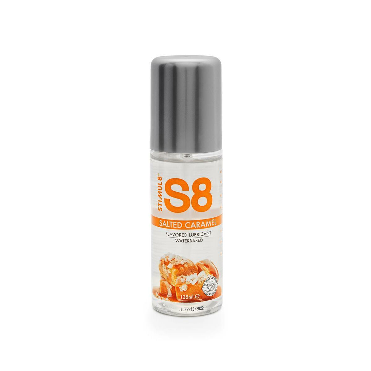 S8 WB Flavored Lube 125ml Caramello