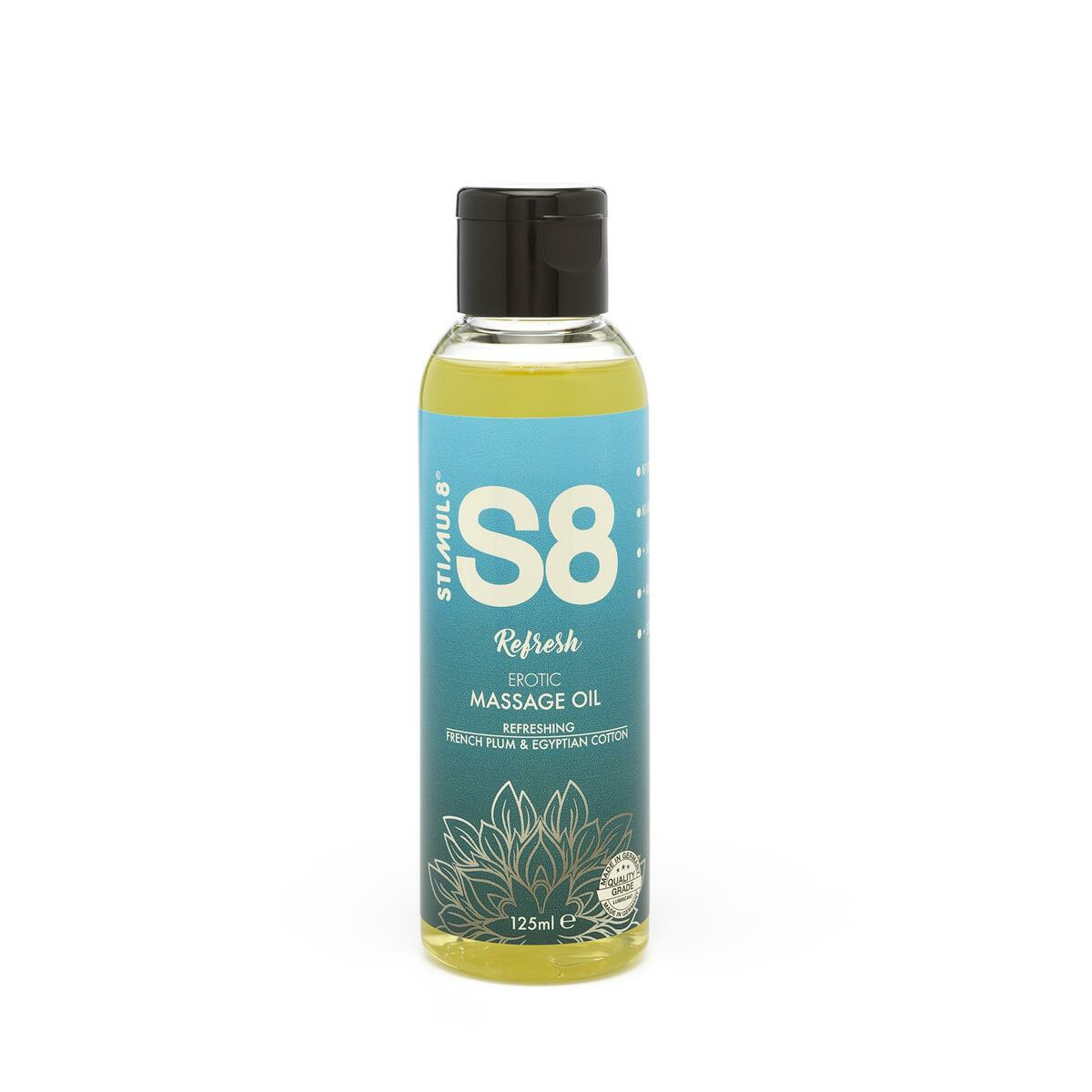 S8 Massage Oil 125ml Prugna francese