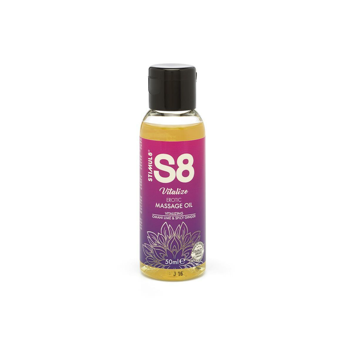 S8 Massage Oil 50ml Limone Zenzero Piccante