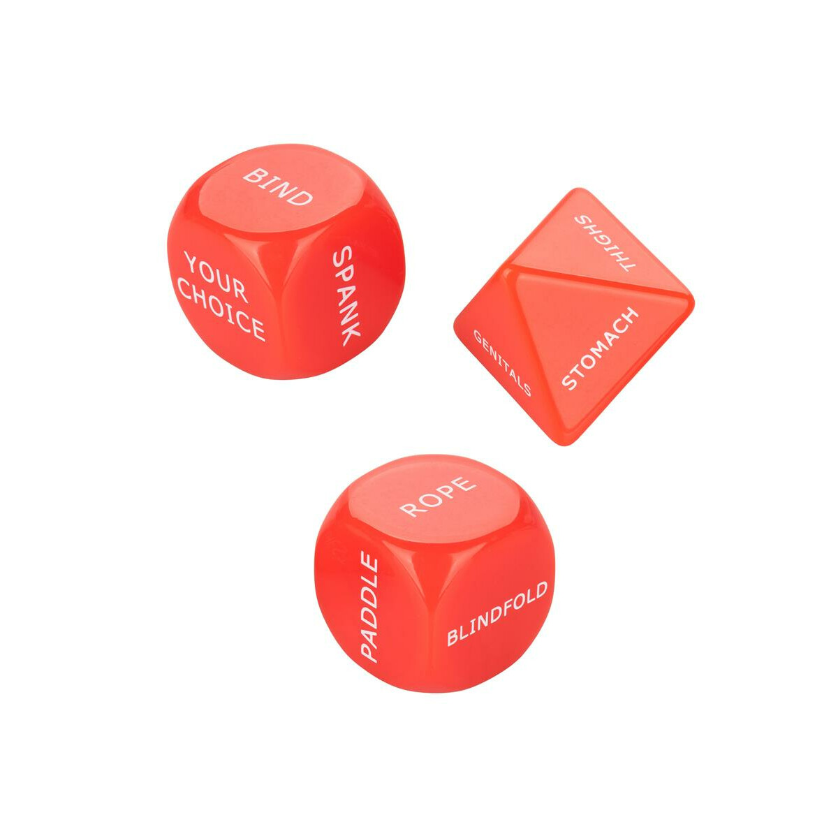 Lets Get Kinky Dice RED