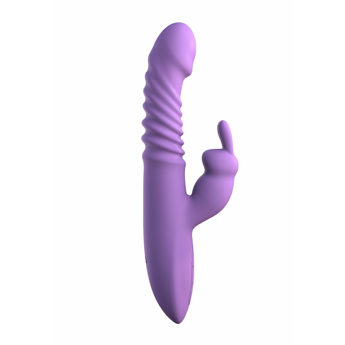 Her Thrusting Silicone Rabbit PURPLE