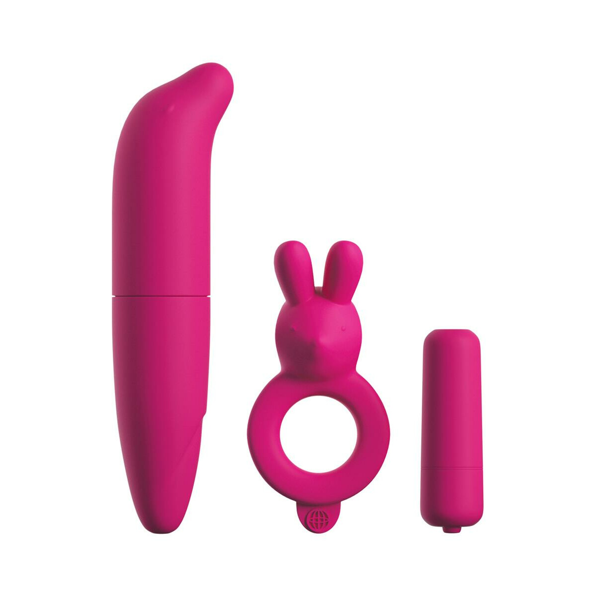 Couples Vibrating Starter Kit PINK