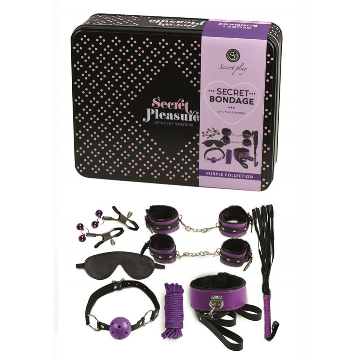 Kit Bondage Due Colori PURPLE