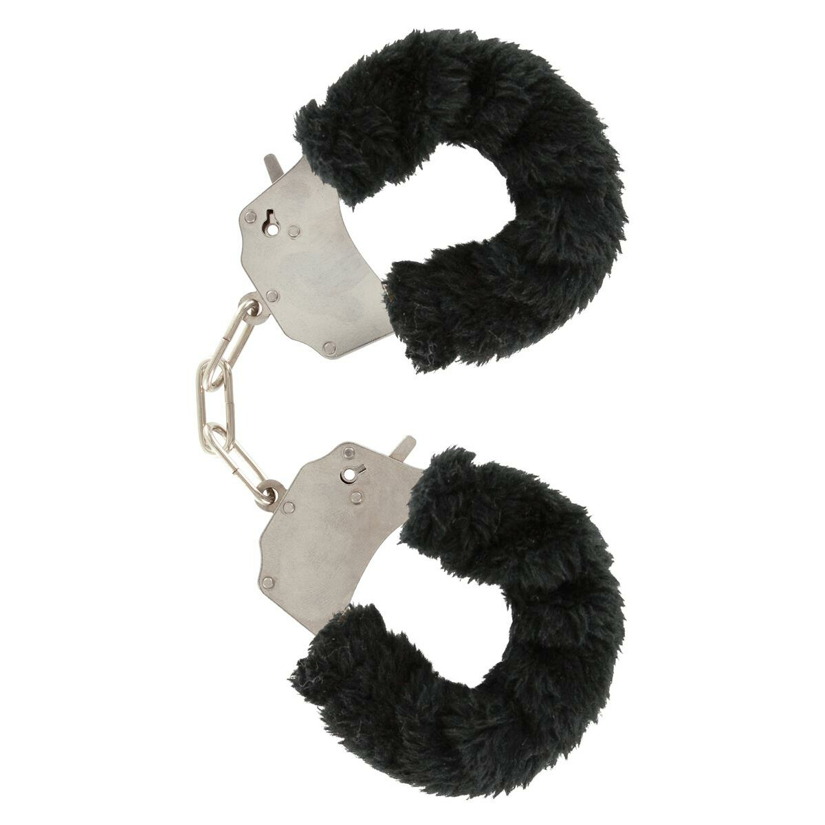 MANETTE FURRY FUN CUFFS NERO FELPATO