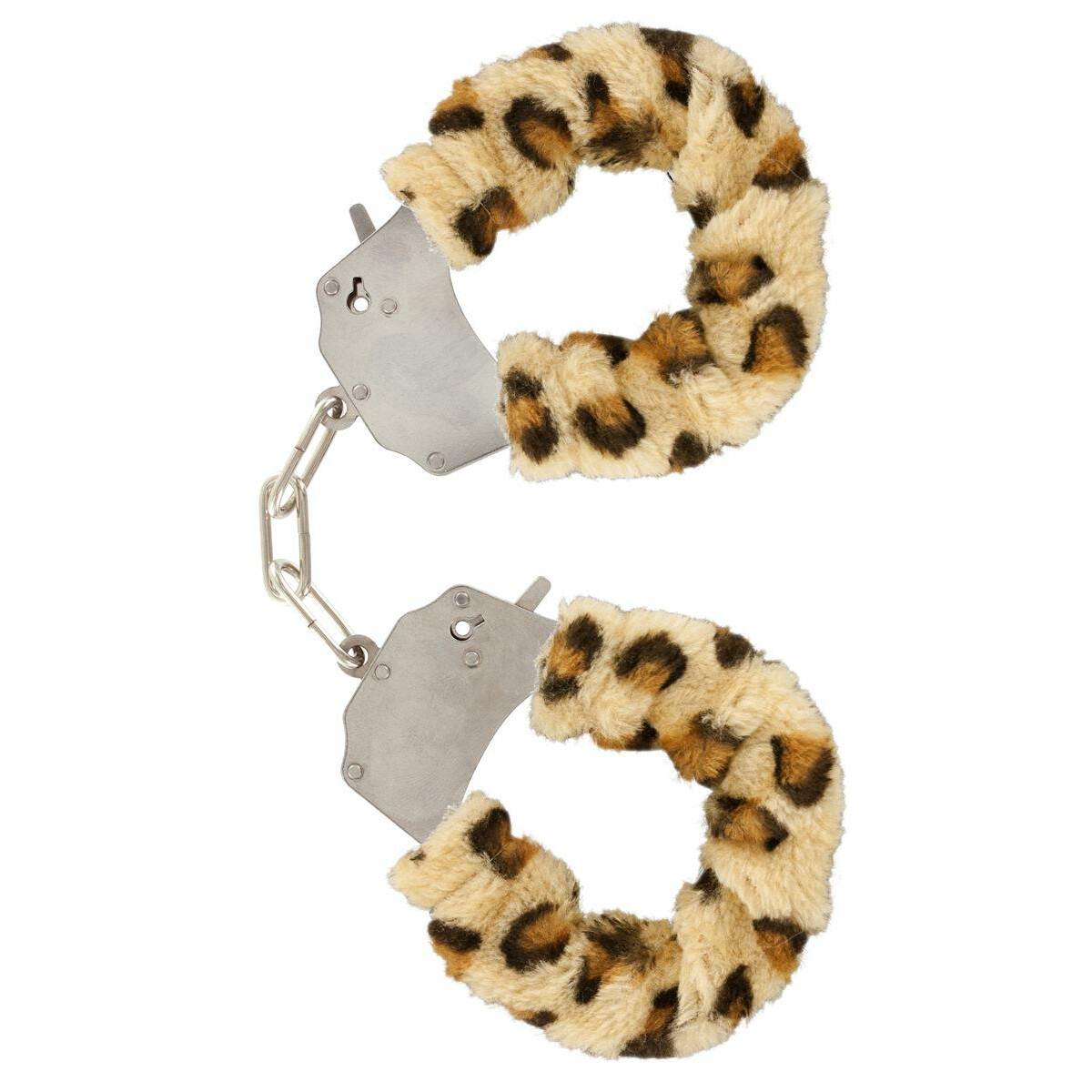 MANETTE FURRY FUN CUFFS LEOPARD FELPATO