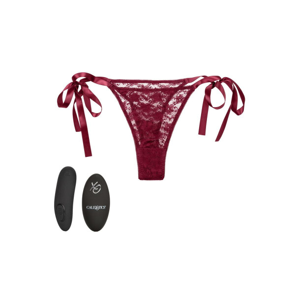 Remote Control Lace Thong Set