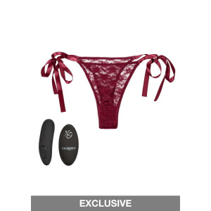 Remote Control Lace Thong Set