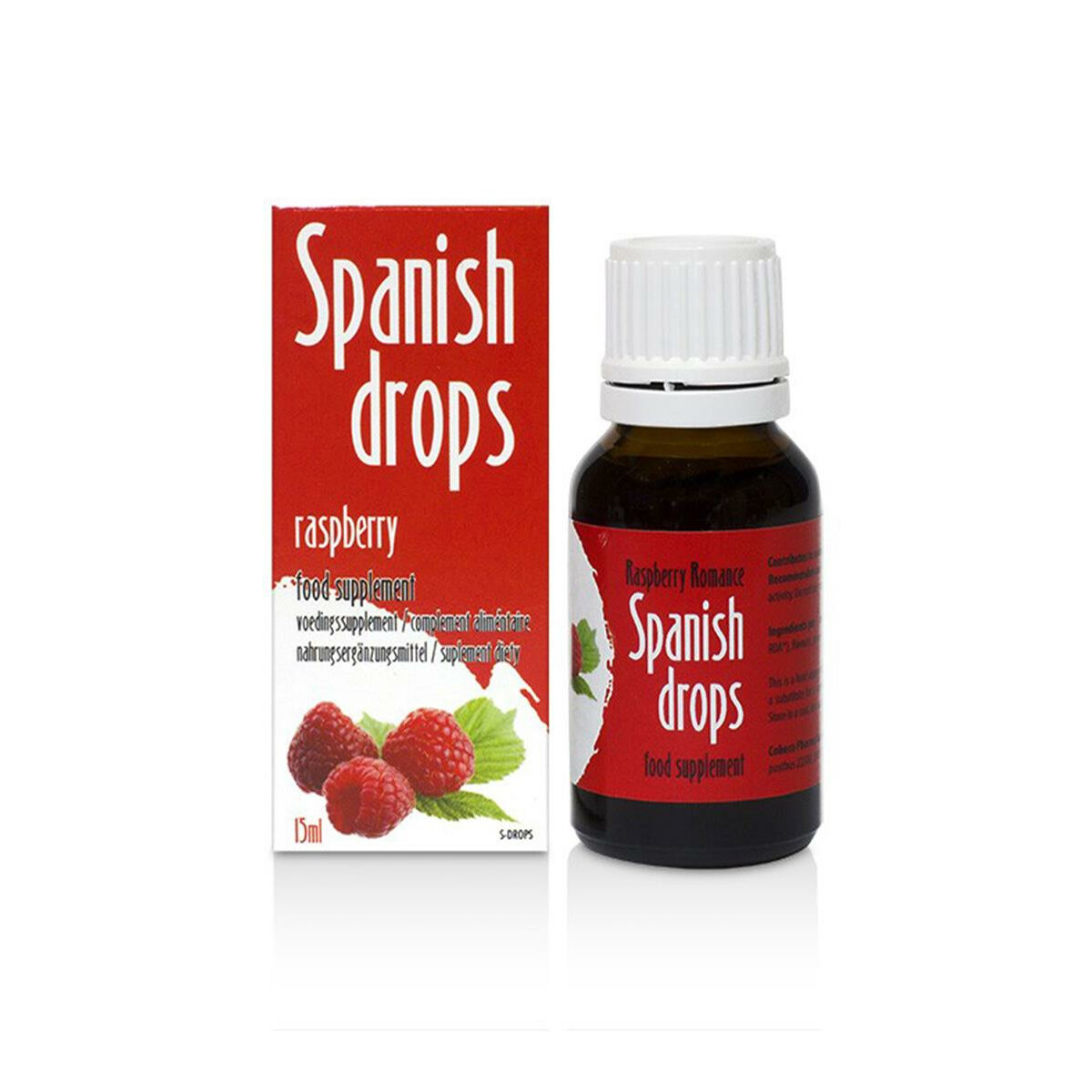 SPANISH DROPS LAMPONE ROMANCE 15 ML