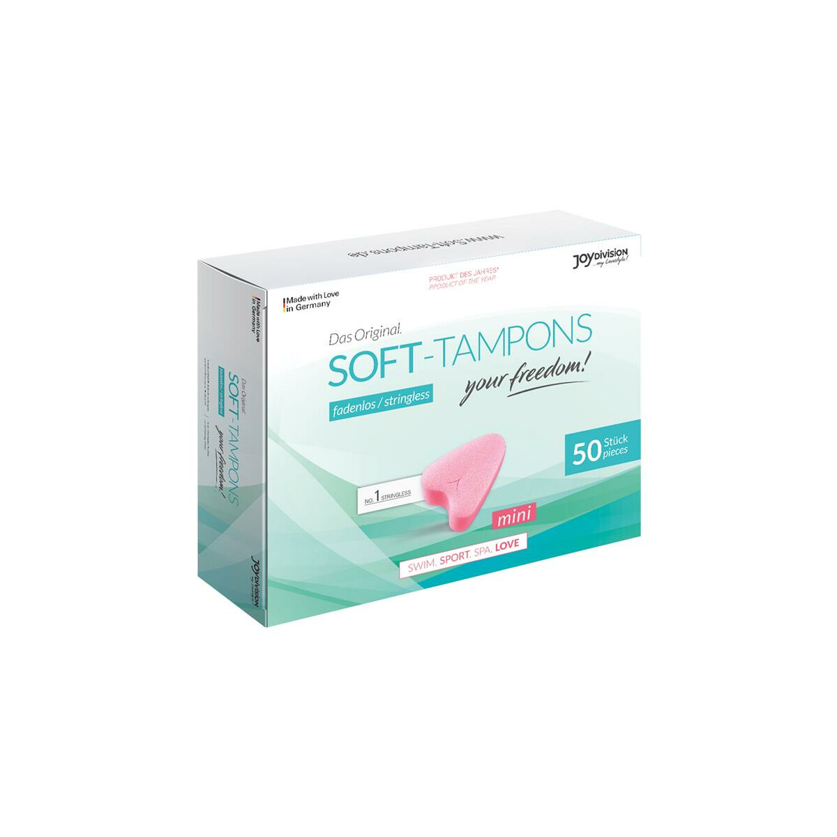 SOFT TAMPONS MINI 50 PEZZI .