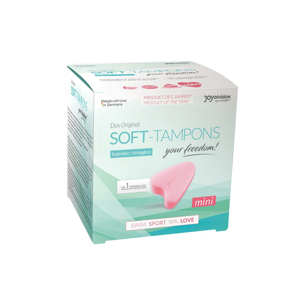 SOFT TAMPONS MINI 3 PEZZI .